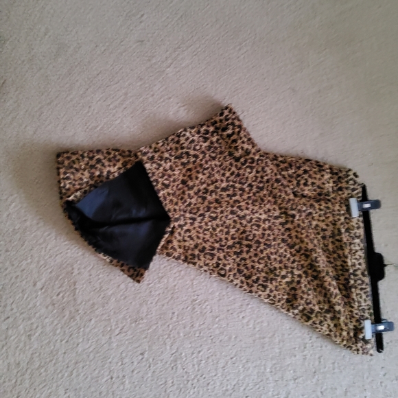 Vintage Animal print Suit Size 14 - Picture 9 of 12